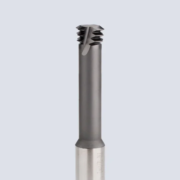 SDF-P Series Tungsten Carbide Three-tooth, 3D metric thread milling cutter with diamond coating - Image 2