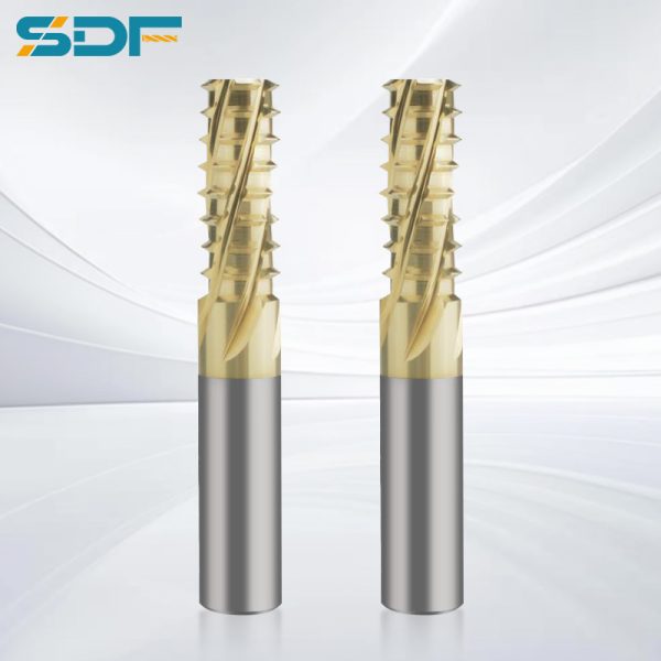Staggered Tooth Thread Mill for Titanium & Inconel | ATNZ Coated | High-Speed Full Profile